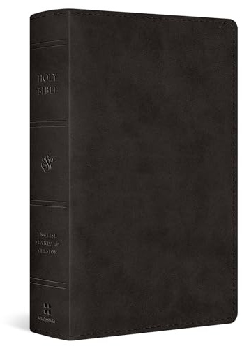 Holy Bible: Esv Single Column Heritage Bible Trutone, Black