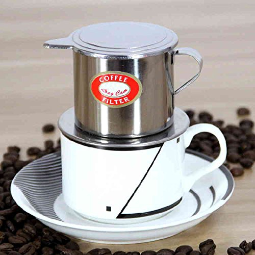 Olla De Goteo De Acero Inoxidable Estilo Vietnamita Para Café, Infusor De Café