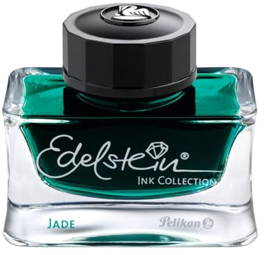 Pelikan 339374 Tinte Edelstein Ink Jade Tinte, 50 ml, 1 Stück, hellgrün
