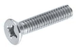 100 Stk. DIN 965 A2 M 2X20 Senkkopfschraube Kreuz PH EDELSTAHL V2A A2