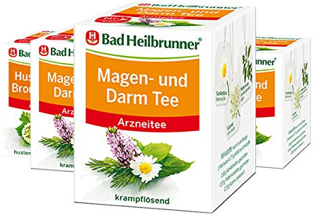 Husten- und Bronchial Tee Husten plus Bronchial Tee, 4er Pack (4 x 16 g)