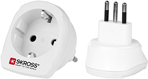 SKROSS Country Adapter Europe auf Italien weiß bulk fü