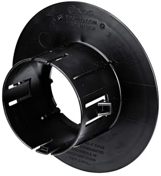 NDS 1243 Outlet Adapter for Catch Basin, Fits 3 in. & 4 in, No Size, Drain Pipes