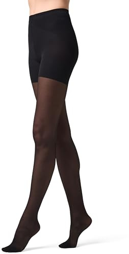 FILODORO Medias Slim 80 Control Top Negro L