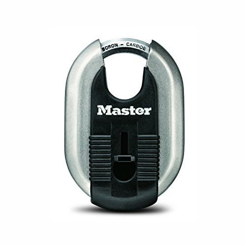Master Lock Padlock, Magnum Stainless Steel Lock, 2-5/16 in. Wide, 187XD