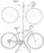 Delta Cycle Two Bike Gravity Pole Stand Garage, 2 Bike Storage Rack, No Drilling Required, Fully Adjustable Vertical Bike Rack for Any Style Bicycle, Leaning Wall Bike Rack Holds Up to 60 lbs