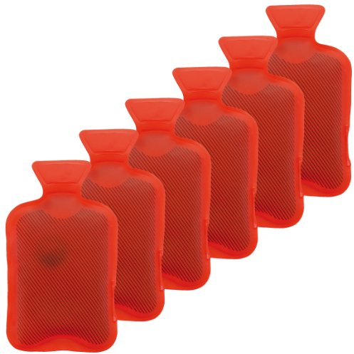 Lot de 6 bouillottes, Rot