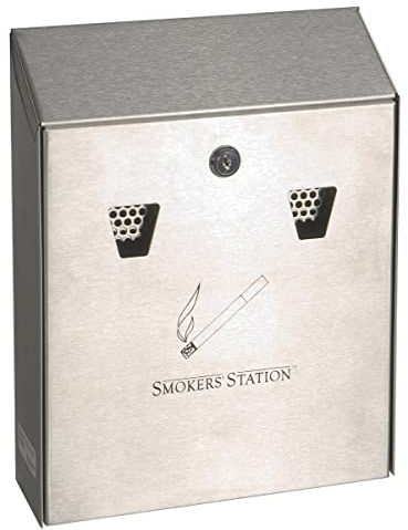 Rubbermaid Smokers' Station - Black
