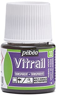 PEBEO Vitrail målat glas effekt glasfärg 45 milliliter flaska, parma, parma, 050-033
