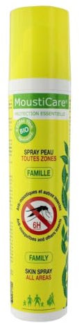 Spray Peau Anti-Moustiques Famille – MoustiCare
