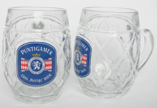 puntigamer Tasses, Verres à bière Pinte New, Lot de 6 Pièces