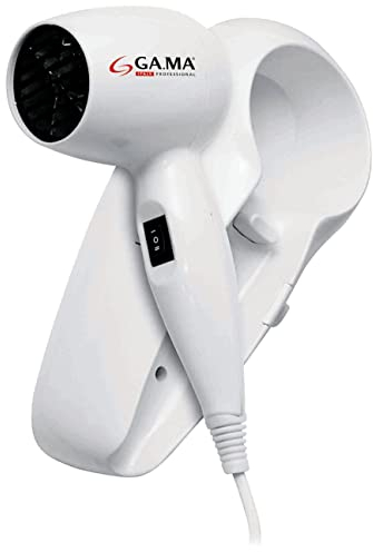 Gama Italy Professional - Phon da Parete - Ultraleichter DC-Motor - 1200 W Leistung - Praktisch und handlich - 200 gr