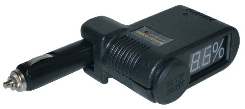 EUFAB 16620 Batterie-Tester, Digital, 12 V, Schwarz