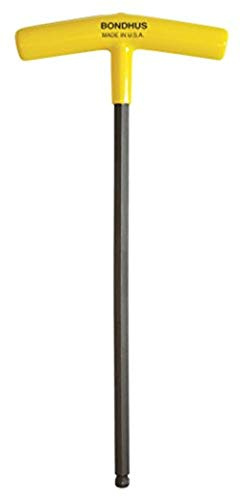 Bondhus BND13110 3/16 Ball hex Drive t-Handle, Yellow'