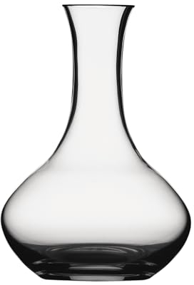 Spiegelau Dekanter Rotwein und Weißwein 1 Liter, Soiree, 7100057, Weinkaraffe aus Kristallglas, Weindekanter