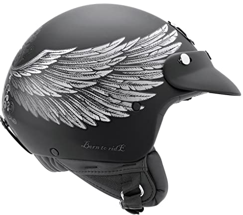 NEXX SX.60 Eagle Rider Jethelm (Black,XL (61/62))
