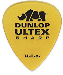 Jim Dunlop 433R.90 Guitar Picks, 0.90 mm