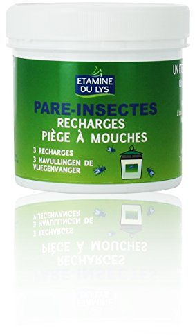 Etamine Du Lys Pareinsectes Recharges Piège à Mouches 3 Doses