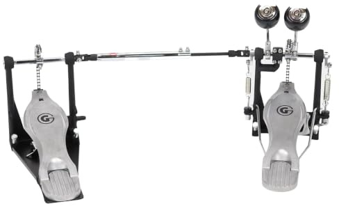 Chain Drive Double Bass Drum Pedal with G-Style Footboards (5711DB)