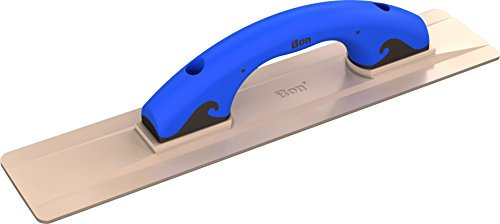 Bon 22-134 Fugenbrett, quadratisches Ende, Thinline-Guss, Magnesium, mit Komfortgriff, 40,6/7,9°cm