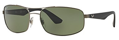 Ray-Ban Sunglasses RB3527 MATTE GUNMETAL (MATTE GUNMETAL), 61