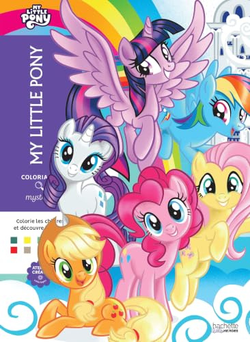 Coloriages Mystères - My Little Pony: Colorie les chiffres et découvre l'image