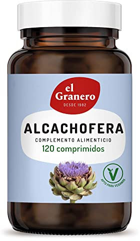 El Granero Integral - Alcachofera - 600 Mg - 120 Comprimidos - Elaborado a Base de Polvo y Extracto Estandarizado de Hojas de Alcachofera - Ayuda a la Digestión y a Controlar el Peso