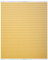 Lichtblick Plissee Klemmfix, ohne Bohren, verspannt, lichtdurchlässig, Blickdicht, Uni, mit eleganter Crushed Optik Gelb,45 cm x 130 cm (B x L)