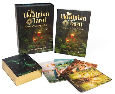 The Ukrainian Tarot (Tarot Deck and Guidebook Set): Flower of the Magic Fern: Flower of the Magic Fern (Tarot Kit Box Set with 78 Cards and Guide Book)