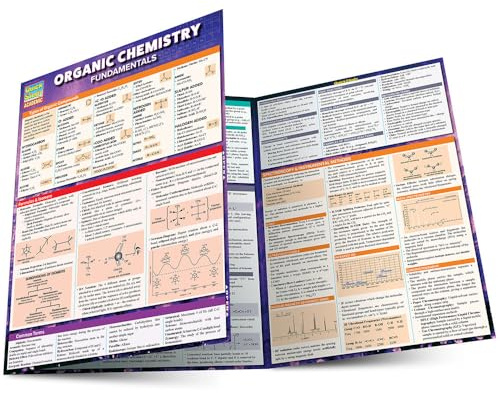 Organic Chemistry Fundamentals: QuickStudy Laminated Reference Guide (QuickStudy Academic)