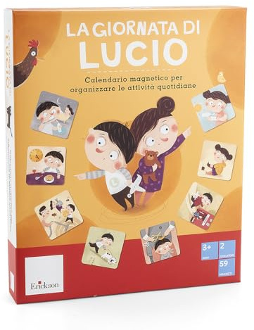 La giornata di Lucio. Calendario magnetico per organizzare le attività quotidiane. Con calamite