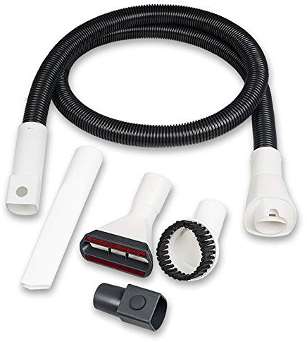 Düsenset mit langem Ersatzschlauch & Zubehör - Für Vorwerk Kobold VK 150/200 Staubsauger passend - Hochwertigste Materialien - Bestleistung beim Saugen