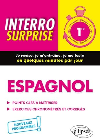 Espagnol - Première - nouveaux programmes