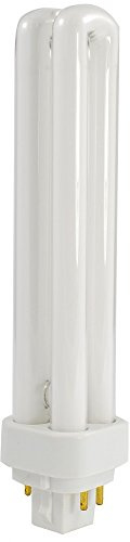 Sylvania 20669 - CF26DD/E/841 - 26 Watt Quad-Tube Compact Fluorescent Light Bulb, 4 Pin, 4100K