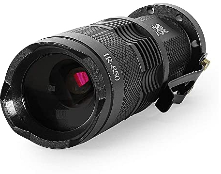 Maketheone IR Torch 3 Watt 850NM Infrared Light Night Vision Flashlight Torch - Infrared Light is Invisible to Human Eyes - to be Used with Night Vision Device(NOT Include Battery)