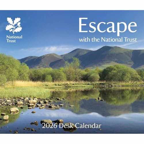 Carousel Worldwide, National Trust Escape 2026 Easel Desk Calendar