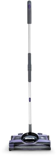 Shark Cordless Rechargeable Floor & Carpet Sweeper, Dual Speed 12 Brush