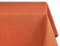 BEAUTEX fleckenabweisende und bügelfreie Tischdecke - Tischtuch mit Lotuseffekt - Tischwäsche in Leinenoptik, Eckig 130x160 cm, Terracotta