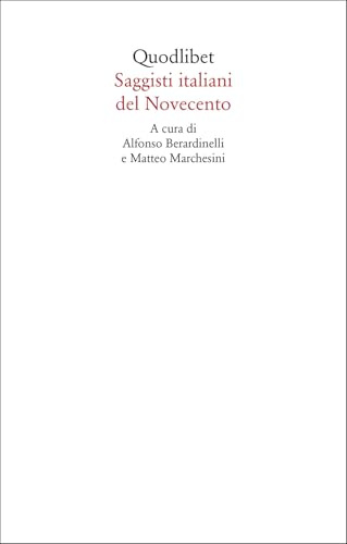 Saggisti italiani del Novecento
