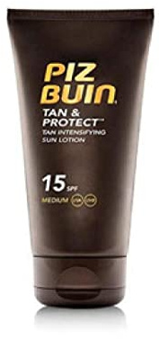 PIZ BUIN Tan & Protect Tan Intensiving Spray LSF 15 – Bräunungsbeschleunigendes Öl Spray für eine intensive Bräune mit effektivem Schutz – 150ml