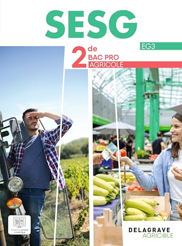 Sciences Économiques Sociales et de Gestion (SESG) 2de Bac Pro Agricole (2026) - Pochette élève