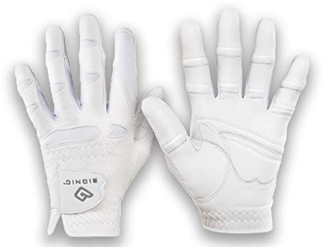BIONIC Damen StableGrip Cabretta Leder atmungsaktiv Padded Golfhandschuh - LH XL