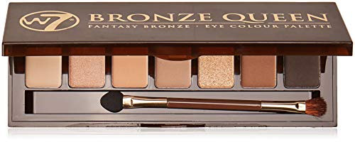 W7 Cosmetics Bronze Queen, palette di ombretti di vari colori