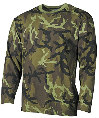 MFH US kamouflageskjorta, långärmad, CZ kamouflage typ 95, 160 g/m²