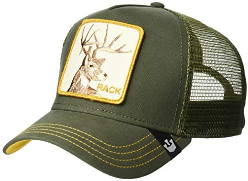 Goorin Bros. Herren Trucker Hat, Grünes Hirsch, Einheitsgröße