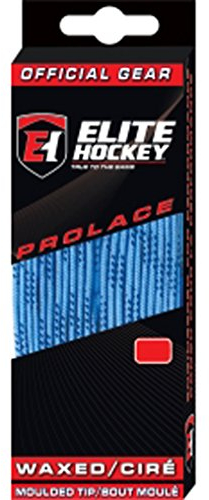 Elite Hockey Prolace Waxed Hockey Skate Laces (Columbia Blue, 108)