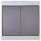 Kopp Serien-Schalter Malta anthrazit-silber 620515085