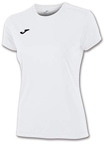 Joma Combi W M/C, Camiseta Mujer, Blanco, L