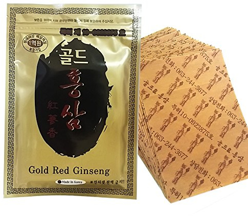 Korean Red Ginseng Patch Powerstrips - 100 Patches
