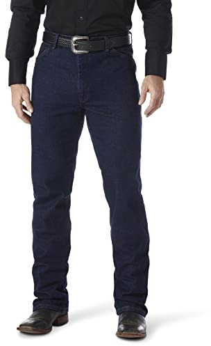 Wrangler Men's Western Regular Boot Cut Jean,Navy Stretch,42x30